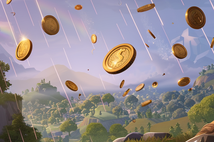 Raining Free V-Bucks